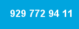 929 772 94 11